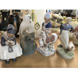 A Collection Of four Royal Copenhagen figures - NO