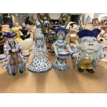 A Collection Of Dutch Delft and Faience ware vario