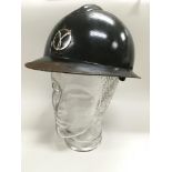 A WW2 French Milice helmet, a French political par