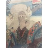 A Japanese woodblock print possible 19th century l