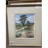 Maurice Overall, local watercolour painting - NO R