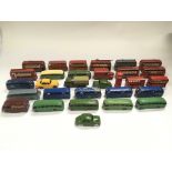 A collection of play worn die cast comprising main