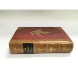 A Victorian leather bound first edition book 'The