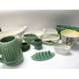 A collection of mixed Sylvac ceramics.