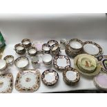An extensive collection of part tea sets mostly co