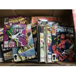 A collection of Marvel DC comics.