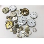 A collection of Watch movements to include Omega a