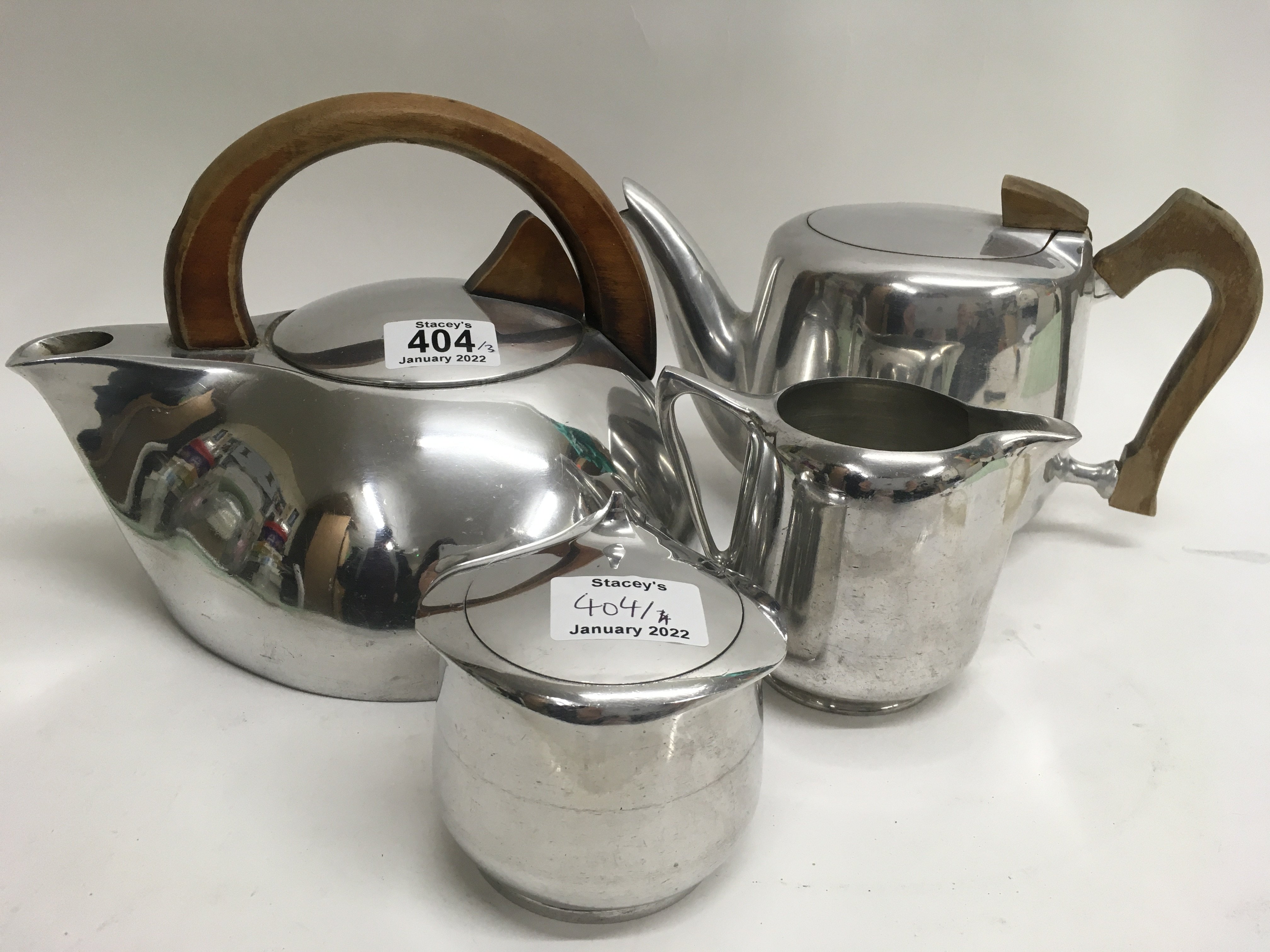 Silver plated ware various including coffee pot an