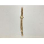 A 9ct Accurist ladies watch