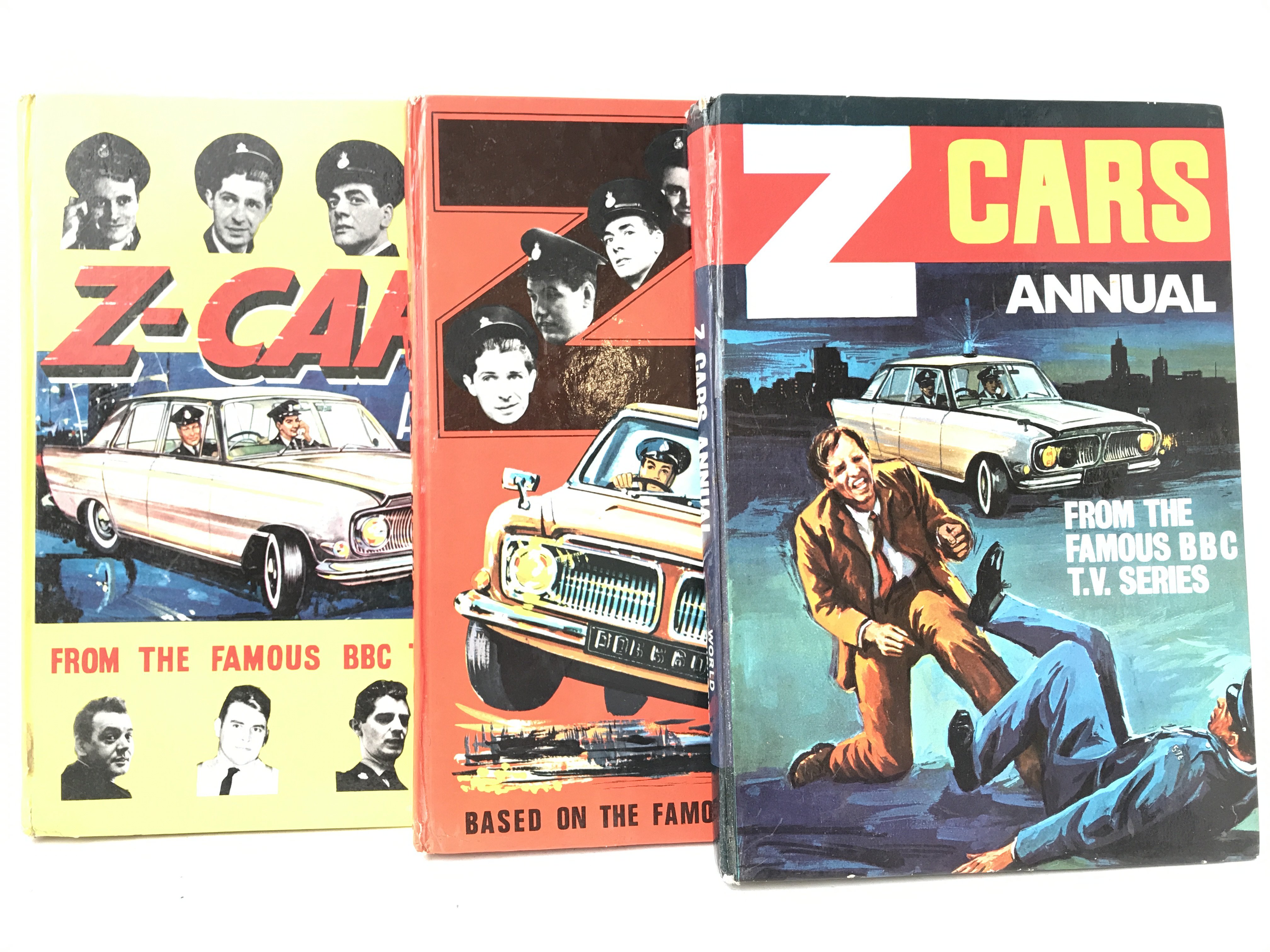 3 X Z Cars Annuals - NO RESERVE