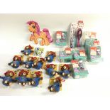 Collection of my little pony and various other bits including Paddington bear - NO RESERVE