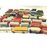 A Collection of Loose Lledo Buses. Trams Etc - NO RESERVE