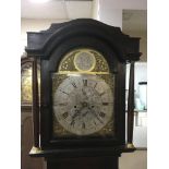 An 8 day longcase clock by J Ritchi of Hull with a