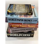 5 collectors reference books for Coins and Paper M