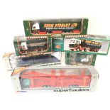 A Collection of Corgi Boxed Truck including Superhaulers and Eddie Stobart - NO RESERVE