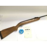 A BSA Airsporter air rifle. Supplied with instruct