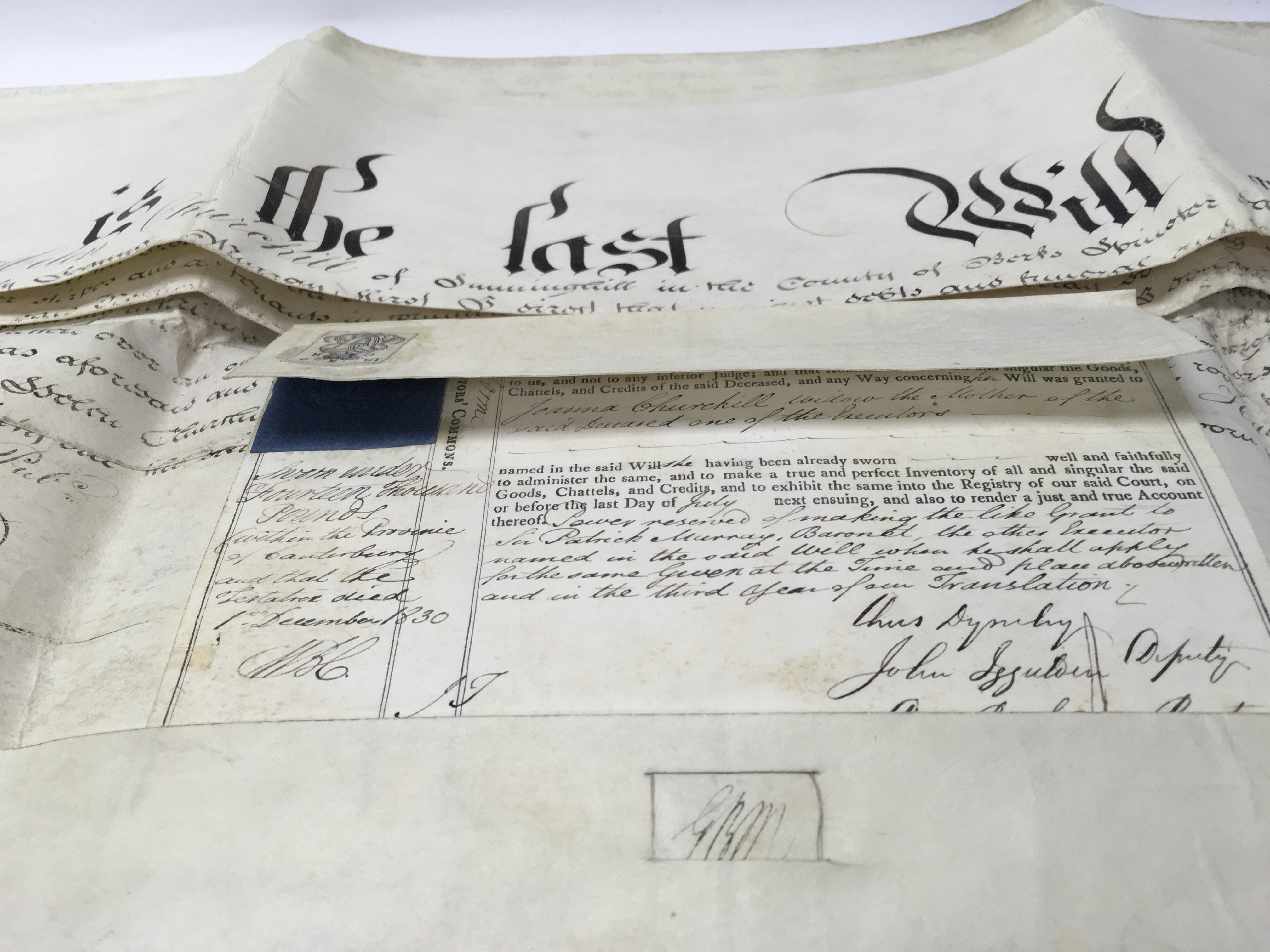 Last will and testament of charles Churchill dated - Image 3 of 4
