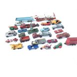 Collection of assorted Playworn Vehicles including