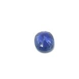A loose oval sapphire, approx 1.40ct.