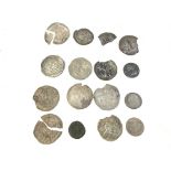 Small collection of early coins.