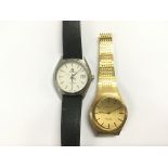 Two vintage Tissot watches.