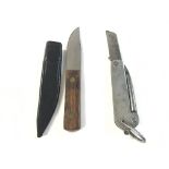 Royal Navy seaman's knife by Nowill of Sheffield p