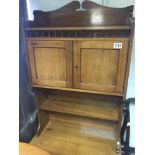 A Quality Edwardian walnut cabinet of good proport