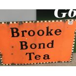 A Vintage Enamel Brooke Bond Tea sign.78x 50cm
