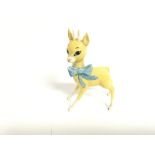 Vintage Beswick Babycham deer. Gold stamp.