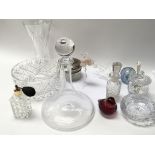A Collection of glass items including Royal Brierl