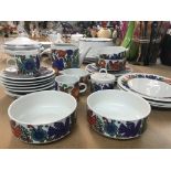 A Villeroy and Boch Acapulco tea and dinner servic