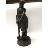 A 19th century figure of a classical stylised fema