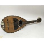 An old Mandolin. Maker Giuseppe Casini.