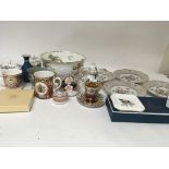 A collection of decorative 20th century porcelain