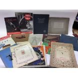 An interesting collection of 1920-1930s printed tr