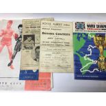 A 1966 official souvenir World Cup program and thr