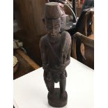 A good carved 19th century Kenyan colonial figure