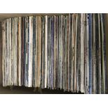 Two boxes of various LPs and 12inch singles by var