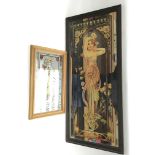 Mucha Eclat du jour mirror by saggers & co (1977)