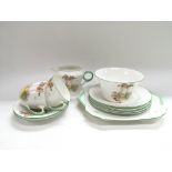A Shelley tea for two set - NO RESERVE