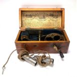 A vintage magneto machine (electric shock device)