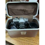 A Mamiya DSX 1000 camera in original protective hard case.