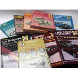 A Collection of Haynes mostly vintage car owners w