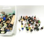 A large collection of assorted alcoholic miniature