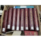 8 Royal Mail folios containing a large collection