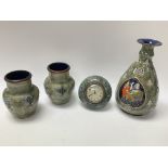 Four items of Royal Doulton ware including a small