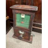 A Vintage Railway signal box marked for Westbourne