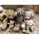 A large collection of collectors and vintage teddy