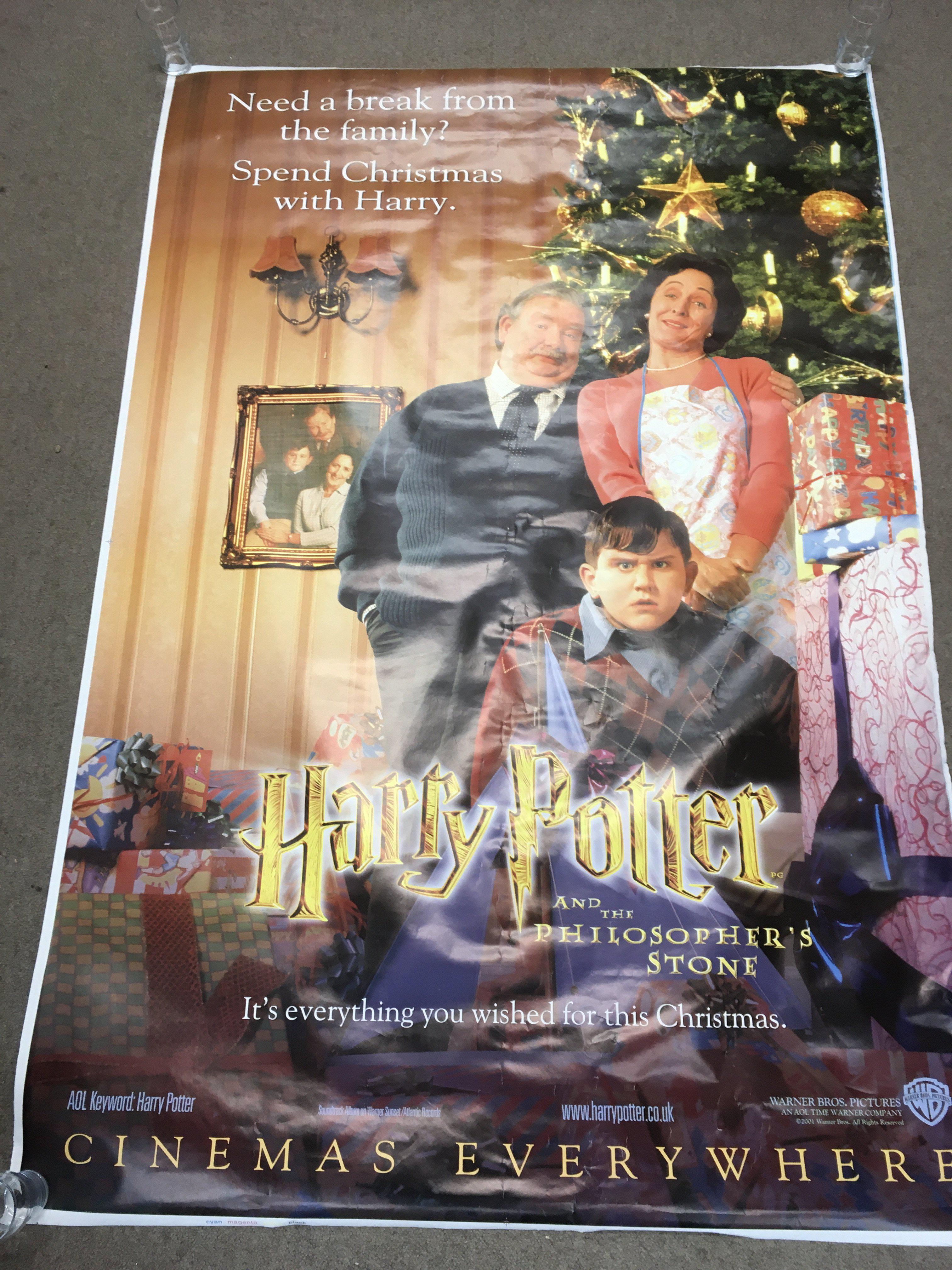 Five Harry Potter bus stop posters, approx 177cm x - Image 4 of 12