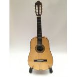 An Esteve Tres Cubano classical guitar fitted with